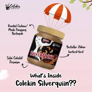 Selai Colekin Selai Coklat Topping Kacang Mede (Silverquin) 200 gram