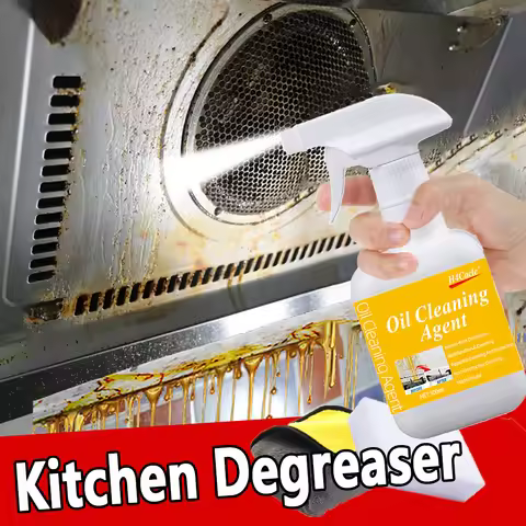 Heavy Grease Cleaner Powerful Kitchen Hood Cleaning Stovetop Remover Grease Cleaner Heavy Grease Cle