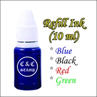 Key Chain Stamp / Self inking rubber stamp / pre ink stamp / Cop Nama / Cop Jururawat / Nurse Stamp 