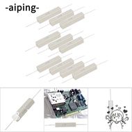 AIPING 10PCS Cement Resistor, 3K 10W Power Resistor, Stable Performance ±5% Ceramic Resistor Power A