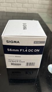 Sigma 56mm F1.4 DC DN 鏡頭 Len for Sony E mount