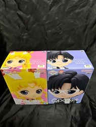 全新現貨 行版 劇場版 美少女戰士Qposket 月野兔 禮服蒙面俠 A色1對