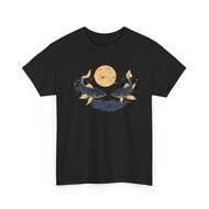 Retro Japanese Koi Fish Celestial T-Shirt | Koi Fish T-Shirt | Ukiyo-e Art Shirt