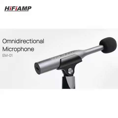 EVERSOLO EM-01 Portable USB Acoustic Measurement High Sensitivity Omnidirectional Microphone with Ca