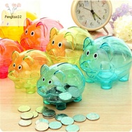 [pes] Baby Plastic Piggy Bank Coin Money Cash Collectible Saving Box Pig Kids Gift [VN]
