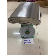 Stainless Steel Water Bottle 0.6mm Thick 1.5L Capacity Snack Water Bottle Container