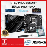 ASROCK B660M PRO RS / AX B660 LGA1700 MOTHERBOARD+ Intel 12TH /13TH GEN CORE I3 / I5 / I7 / I9 CPU C