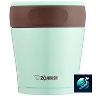 Zojirushi Stainless Steel Vacuum Insulated Food Jar Bento Box 260ml Blue SW-GD26-AP