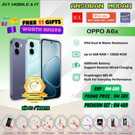 [BUY 1 FREE 11] OPPO A6x | up to 6GB RAM + 128GB ROM | 120Hz Refresh Rate | IP64 Dust & Water Resist