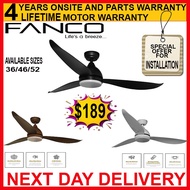 [OFFER Promo OFFER] Fanco B Star Ceiling Fan With Remote Control &amp; 3 Tone LED Light | 36/46/52 Inch |Local Warranty