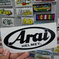 Arai Helmet printing Sticker