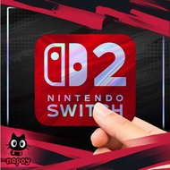 Nintendo Switch 2 Game Hologram Sticker