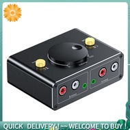 3.5mm to  Audio Switcher Bidrectional Switcher 1 in 2 Out or 2 in 1 Out Dual  to 3.5mm Splitter Swit