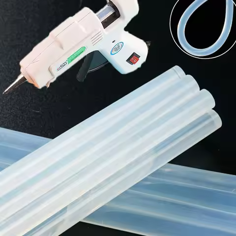 Strong Hot Melt Glue Stick 7mm Transparent Household Heat Temperature Thermo DIY Tools Electric Glue