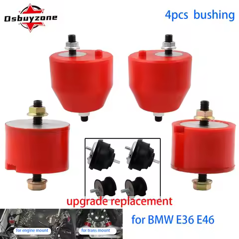 4PCS Engine Motor Transmission Mounts For BMW E36 E46 E85 E86 Z4 325i 328i 318i 323i 22116779972 221