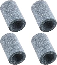 E-outstanding Round Dart Sharpener 4PCS 1.6x2.5cm Sharpening Stones for Steel Tip Point Darts Dart G