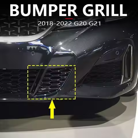 for G20 G21 BMW 2018-2022 330e 330eX 330i 330iX M340i M340iX Front Bumper Lower Grill Cover 51118075