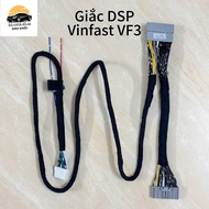 [Combo of 10/5 pieces] Genuine Jack Wire to upgrade Amplifier & DSP VinFast VF3 Car Audio
