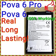 (70W Fast Charge) NEW ORI Long Lasting Stable Battery BL-58FT for Tecno Pova 6 Pro 5G / Pova6 / LI9