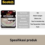 Double Tape 3M Scotch Mounting Tape 25mm x 4meter 110-M25 Super Strong