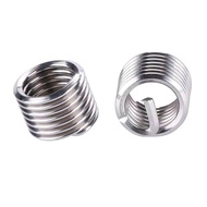 Recoil M6 Threaded Insert M6 1.0 1D Thread Repair Insert Kit Helicoil M6 Screw Bolt Thread Repair To