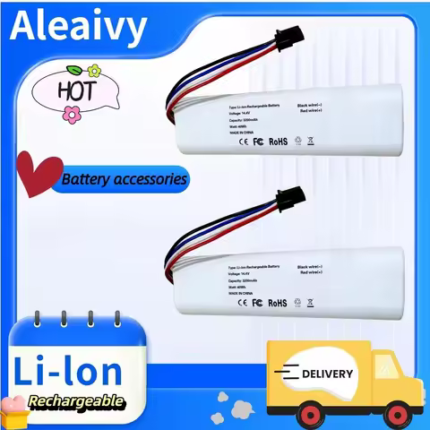 Original P2026-4S1P-MMBK 14.4V 2600mAh Battery for Xiaomi Mijia 2C XMSTJQR2C Vacuum Mop, Replacement