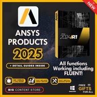 ANSYS Products - Workbench 2025 - 2020 💯 EASY INSTALL SOFTWARE  2024 R2.03💯 LIFETIME PREMIUM 💯 FAST 
