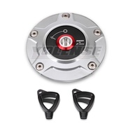 ฝาครอบน้ำมันฝาถังน้ำมันแก๊ส CNC สำหรับรถจักรยานยนต์950 1260 V4S V4 Multistrada MTS