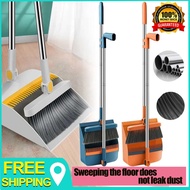 Foldable Broom Dustpan Set Household Floor Cleaning Set Rotating Broom With Dustpan Magnetic Broom F