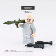 New Product Small Particle Building Block Minifigure Weapon Plastic RPG Bazooka Model 4cm Building B