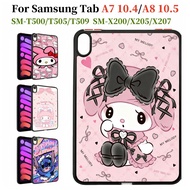 Melody Case For Samsung Galaxy Tab A8 10.5 (2021) A7 10.4 2022 2020 High Quality TPU Case SM-X200 X2