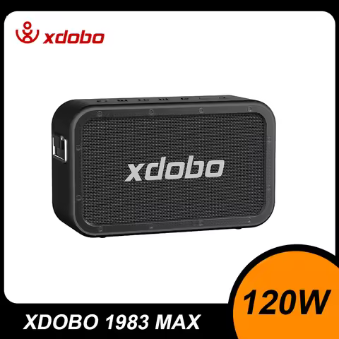 XDOBO 1983 MAX 120W Bluetooth Speaker 15000mAh Wireless Deep Bass Subwoofer Stereo Surround Support 