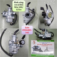 [HCM] Bình xăng con / Chế hoà khí Win 100/ 125cc (Phù hợp Dream)