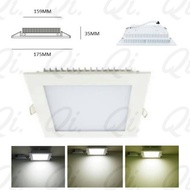 TENJO 18w  LED Down Light/6" LED Square Down Light/95sq 18w