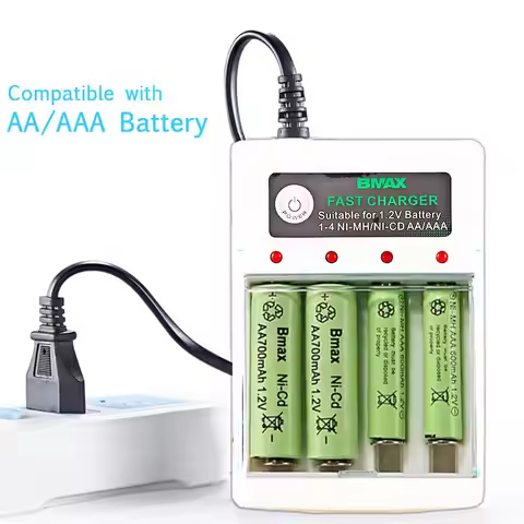 AA / AAA Battery Charger 2 4 Slots AC 110V 220V For NI-MH /NI-CD AA AAA Charging 1.2V Rechargeable B