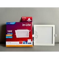 Inlite SLIM DOWNLIGHT SQUARE CEILING LAMP 16W 16 WATT - INDS602S