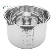 6L Pressure Cooker Inner Pot Rice Pressure Cooker Liner Stainless Steel Inner Pot Minute Pressure Co
