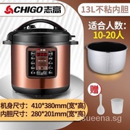 Chigo Commercial Electric Cooker Electric Pressure Cooker Multi-Function Reservation Non-Stick Mini Rice Cooker Large Capacity5L-33L