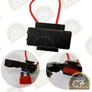 CS Motorcycle flat fuse box fuse holder with fuse universal(10A/30A)
