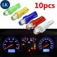 LK 10Pcs Car LED Bulb T5 LED Lights / Auto Side Wedge Dashboard Gauge Instrument Lamp Bulb / Car Int