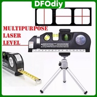 DFOdiy Laser Level Multipurpose Line Laser Leveler Tool Cross Line Lasers 8FT 2.5M Standard Measure 