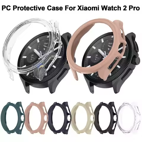 PC Case For Xiaomi Watch 2 Pro Screen Protector Shell Protective Frame For Xiaomi Mi Watch2 pro Holl