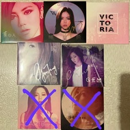 G.E.M. GEM 鄧紫棋 有心人 睡皇后 VICTORIA 瞬間 單行的軌道 新的心跳 多遠都要在一起 絕版 單曲 派台 白版