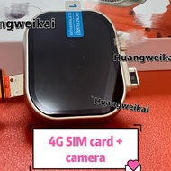 【latest camera 4G SIM card】TOP Ultra2 Smart Watch  Men Women watch  NFC wireless charging FOR androi