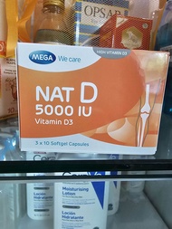 Calcium D Mega Wecare เมก้า วี แคร์ แคลเซียม-ดี 90 แคปซูล