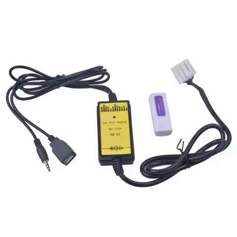 Car USB Adapter MP3 Audio Interface SD AUX USB CD Changer for Mazda 5 6 Tribute Premacy 323 MPV B-se