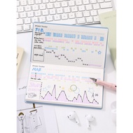 2026 planner 2026 planner book Penutup grid mendatar notebook B5 yang disesuaikan