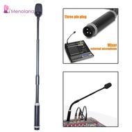 [Menolana] Gooseneck Mic Dynamic Mic DJ Mic XLR Mic for Stage Performance Webcasts