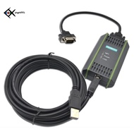 AMSAMOTION USB Programming Cable for Siemens S7-200/300/400 PLC RS485 Profibus MPI PPI Communication