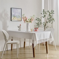 Lace Table Waterproof Tablecloth ins Coffee Table Disposable Wind Oil Rectangular Anti-ki9s Tableclo